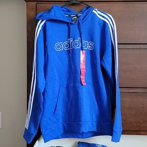 Adidas original stripe hoodie